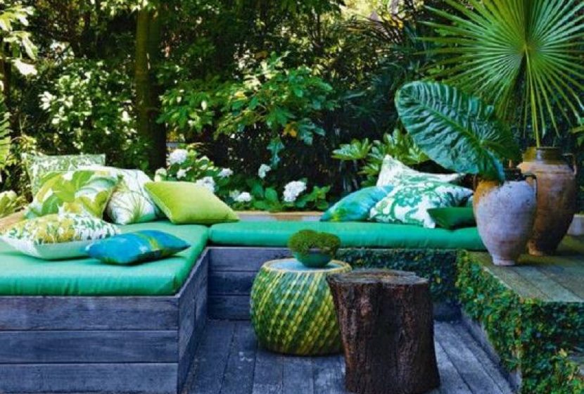 cómo decorar porches y terrazas