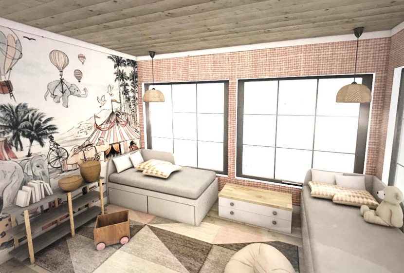 11 lunas decoración espacio infantil