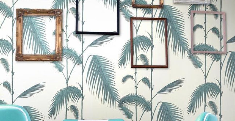decorar con papel pintado